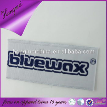 Brand name clothing label label textile for clothing