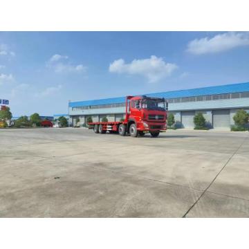 Heavy duty clw 8x4 30ton 12wheeler flatbed truck