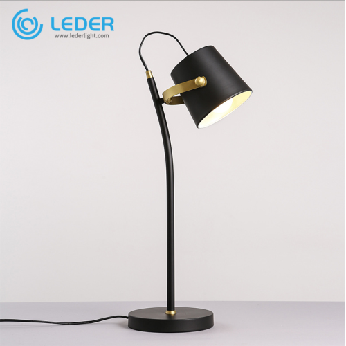 LEDERユニークなメタルテーブルライト