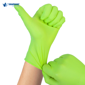 Transparent Synthetic Disposable Nitrile Gloves