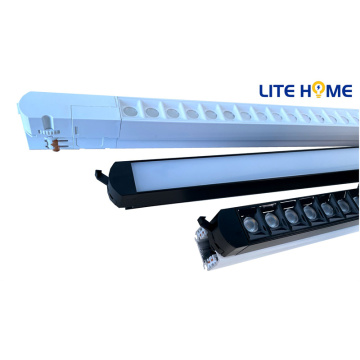 Éclairage de rail 20W RECTANGE LED LIGNEMENT LIGENTE