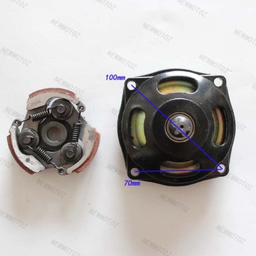 Mini Quad Pocket Bike clutch pad spring +6T Gear Box Clutch Drum