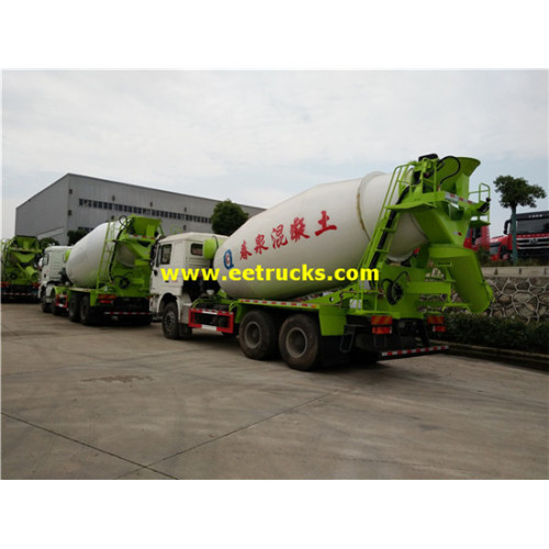 Xe tải trộn bê tông SHACMAN 6x4 10ton