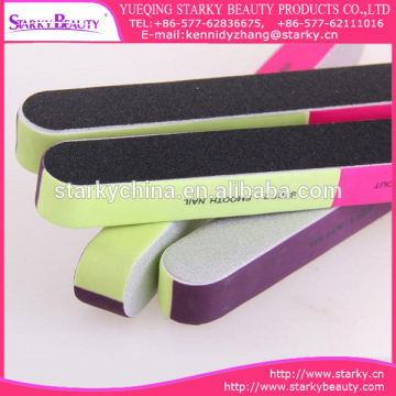 2016 High quality 4 way plastic nail buffer, nail shaping tool for nail beauty