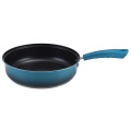 Blue color pots and pans non-stick cooking pots