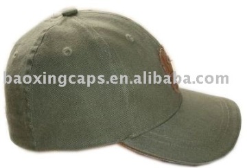 sandwich stretched cotton flex-fit ball cap hat