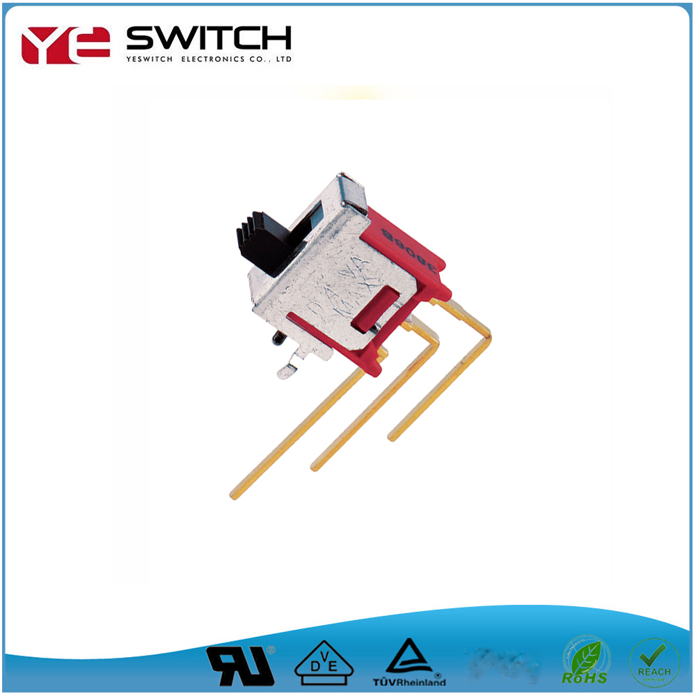 Emas Plated Terminal PC ngalangkungan-liang Geser Saklar