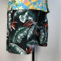 shorts pretos de praia pretos estampados com estampa personalizada estampada