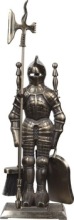 brass fireplace tools series knight