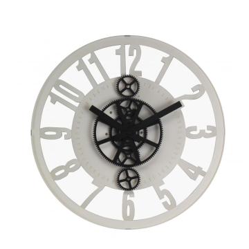 Horloge murale à engrenages évidés de 12 pouces