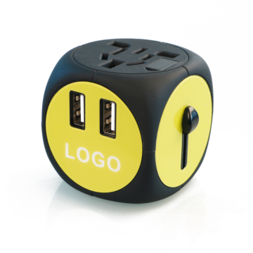 New Patent Cube Power Bank Universal Travel Multi Plug Adapter