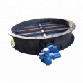 Butterfly valve with spindle