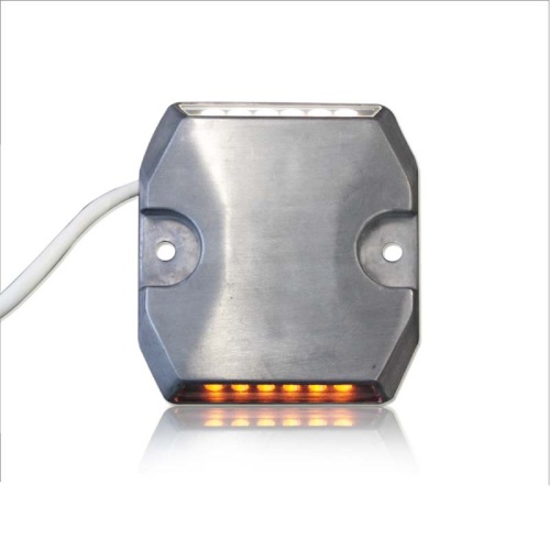 DC12V or 24V LED wired aluminum road stud