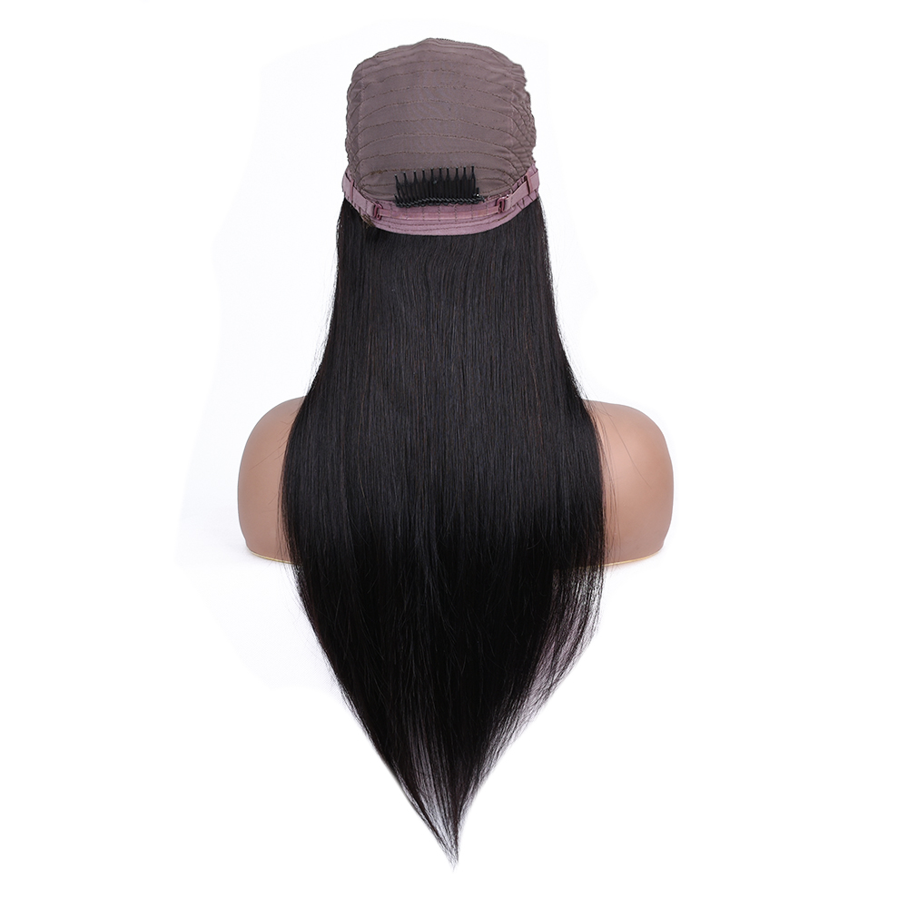 Fashionable 10A Nature Color Straight Head Band Wigs 10-28 Inch 100% Brazilian Human Hair Wholesale In Stock,100% Human Hair