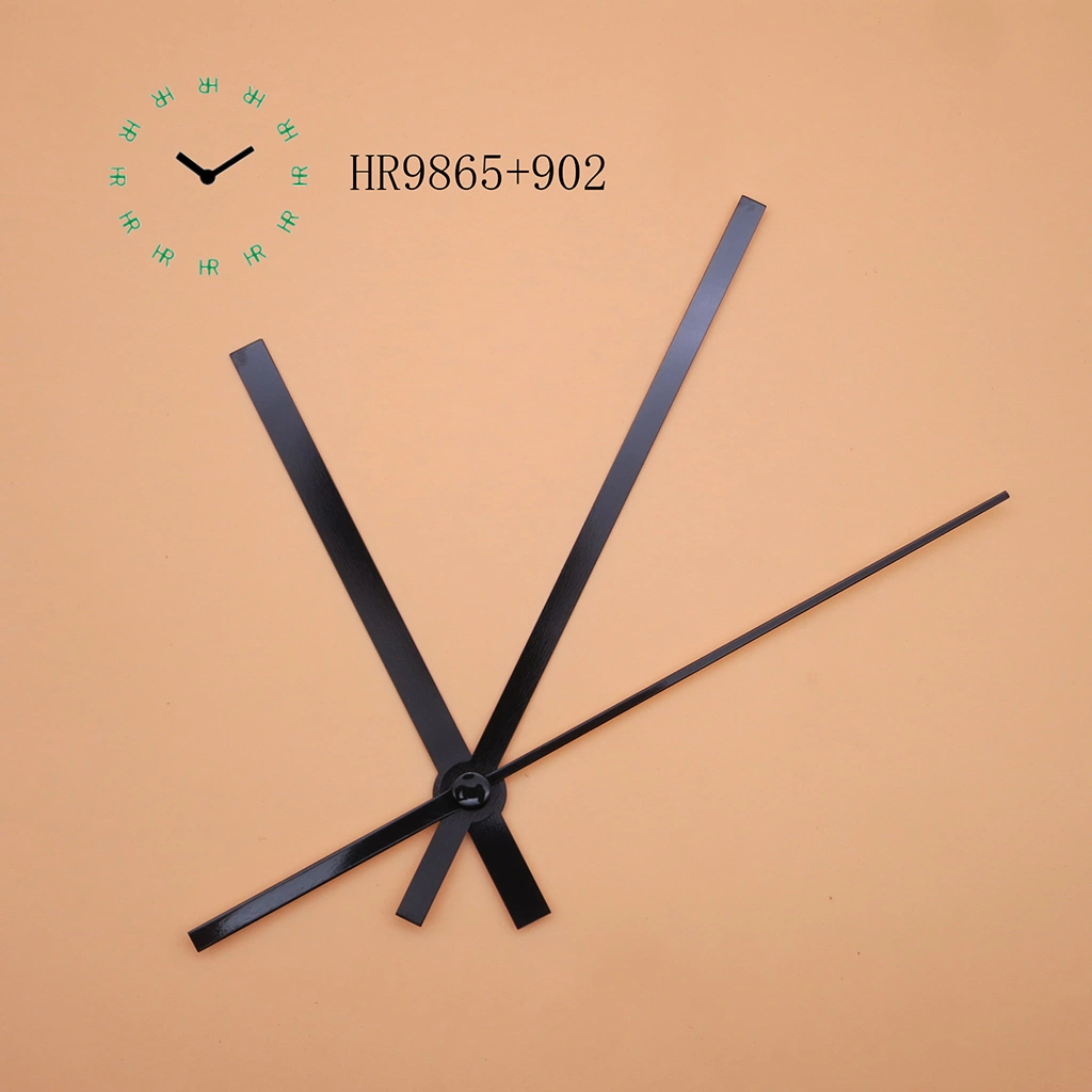 Hr9865 High Quality 120mm Metal Straight Clock Hands