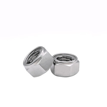 Fasteners All Metal Locknuts Hex Nuts