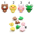 Mixed Design Resin Animal Cabochon Lovely Bear Diy Art Decor Artificial Rabbit Keyring Ornament Cartoon Frog Hairpin Making