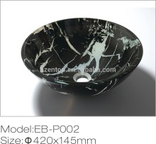 White and black color washing hand bathroom basins, kitchen sinks