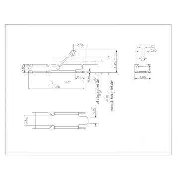 SF-035-XX-17 Spring Finger L 3.5mm