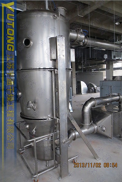 Fluidized Drying Granulator لالنقرس نشارة الخشب