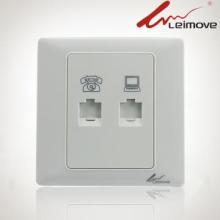 Telephone Computer  Wall Socket