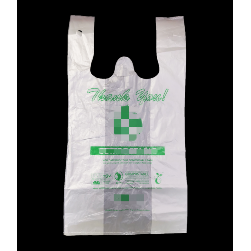 Sacs en plastique compostables certifiés ASTM D6400