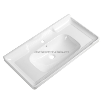 Hot Sale: Affordable Bathroom Rectangular Countertop Cabinets and Basins