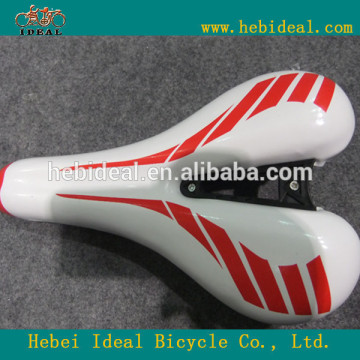 white cover MTB bike saddle/durable MTB bike saddle