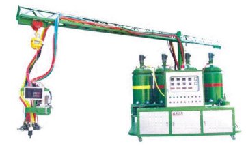 pu rigid foaming machine