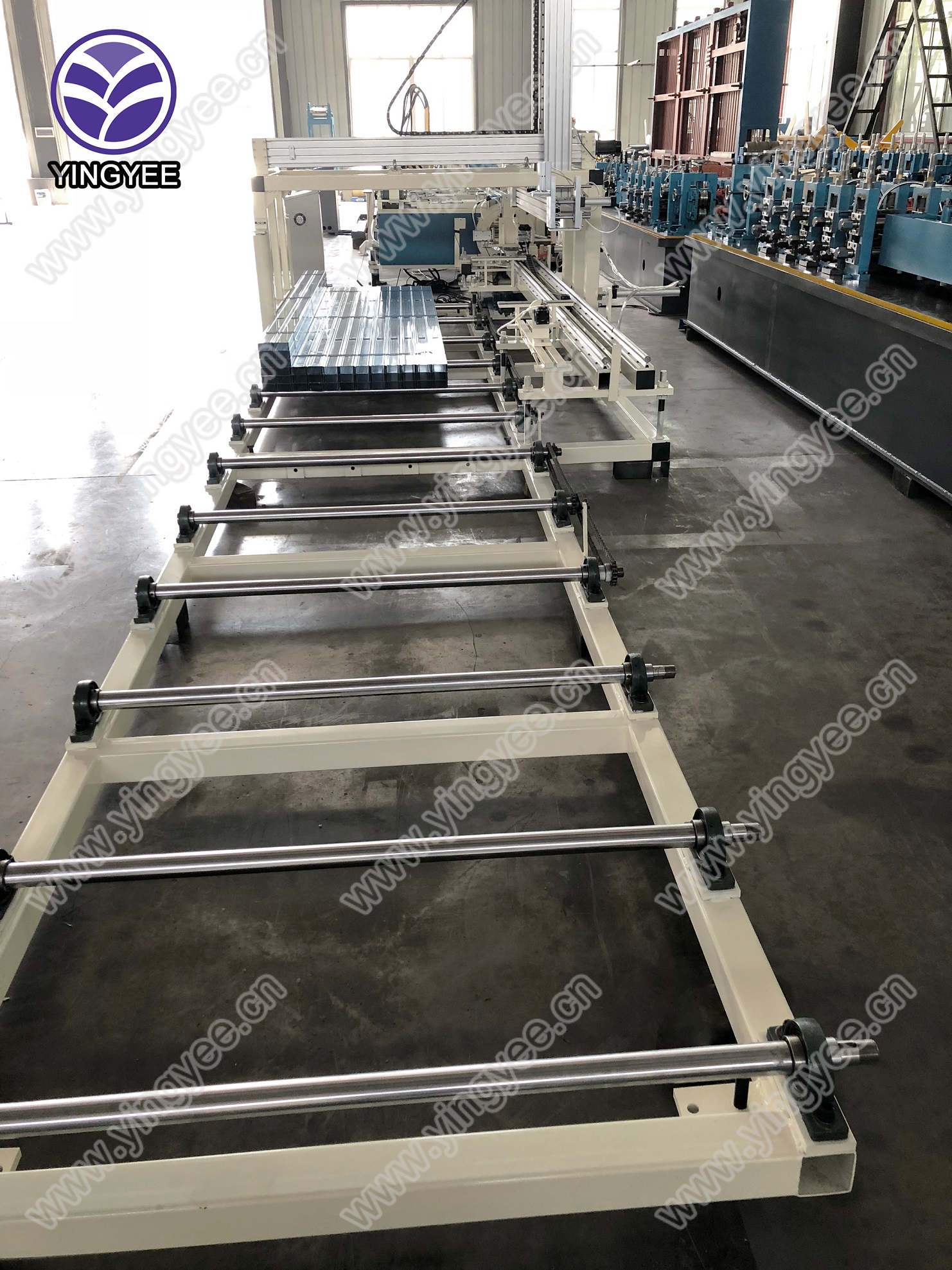 Automatische metalen stud- en trackrolvormingsmachine met verpakkingslijn