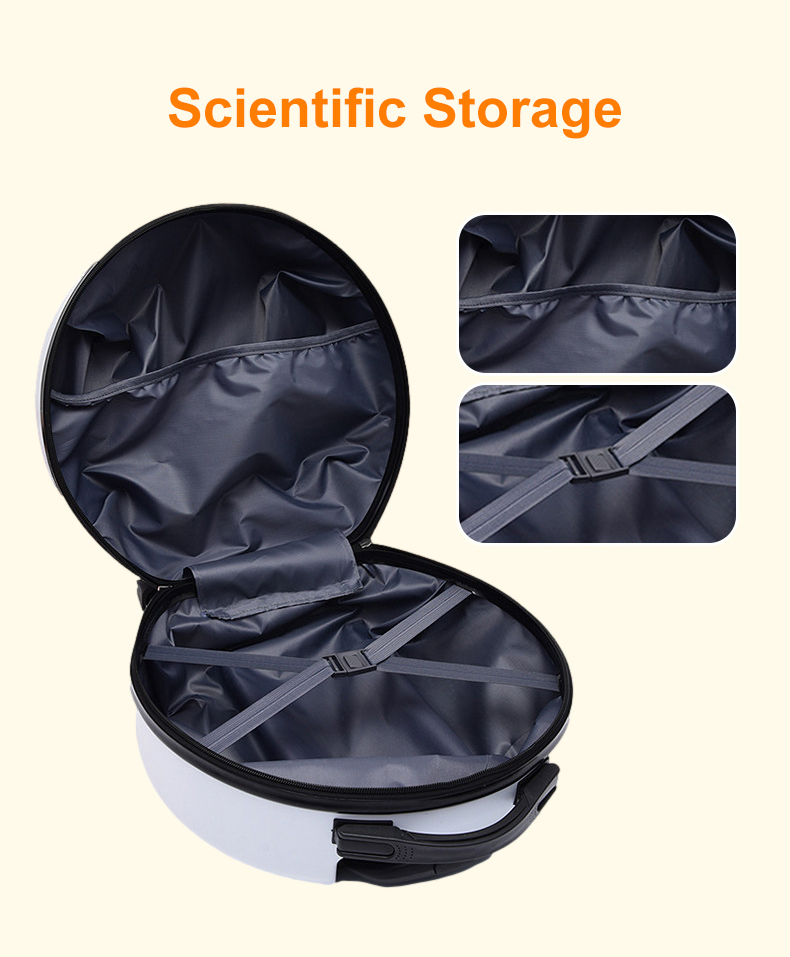 Hình dạng hình tròn trẻ em Túi xe đẩy 18 inch Round Shape Kids 18 Inch Trolley Bags