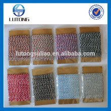 cotton baker's twine, gift twine, crafting packaging twine with many color