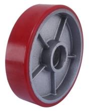 180mm Iron Core Pu Tread Forklift wheel