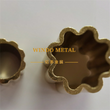 Brass canopy tubing for four-poster beds