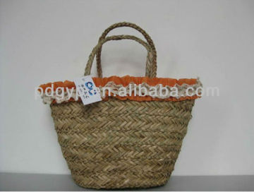 2013new style fashion women sea grass beach bag