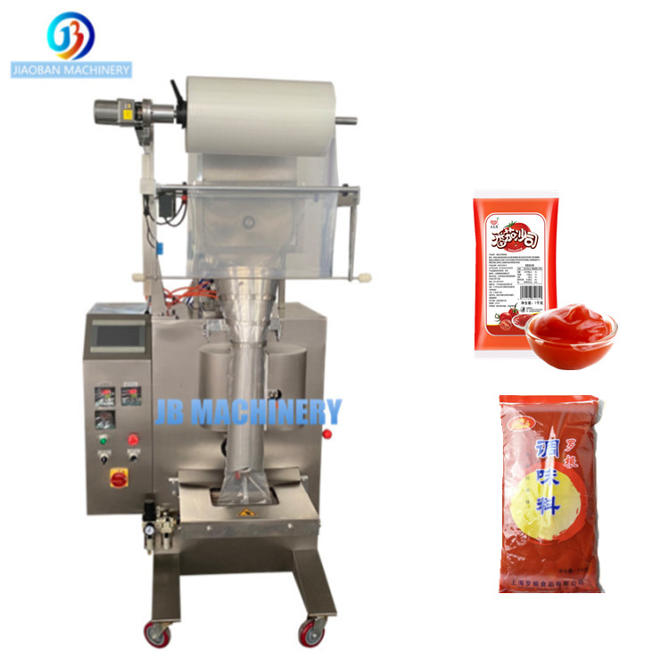 JB-2518J Automatic Tomato Paste Pepper Sauce Ketchup Pouch Filling Packing Machine