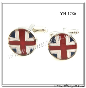 YH-1786 The Union Flag Cufflinks,Novelty the Union Jack Cufflinks