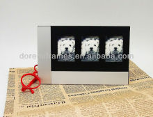 three pictures square photo frames editor