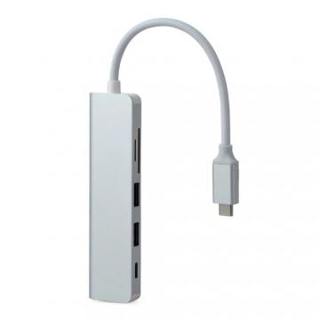 USB C HUB Mulitiport-adapter met PD