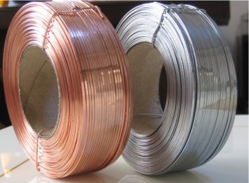 Most popular 4mm soft type galvanized flat wire