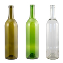 750 ML ANTIQUE GREEN BORDEAUX WINE BOTTLES