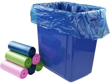 LDPE Rubbish Clear Recycling Garden Roll Trash Bag Bin Carton Liners