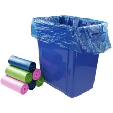 LDPE Rubbish Clear Recycling Garden Roll Trash Bag Bin Carton Liners