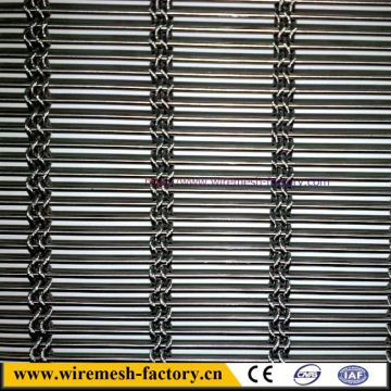 rotproof metal stainless steel decorative woven wire meshs