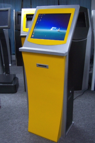 Interactive Standing Queuing Kiosk