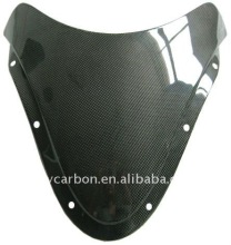 Carbon fiber windshield for Buell motorcycles