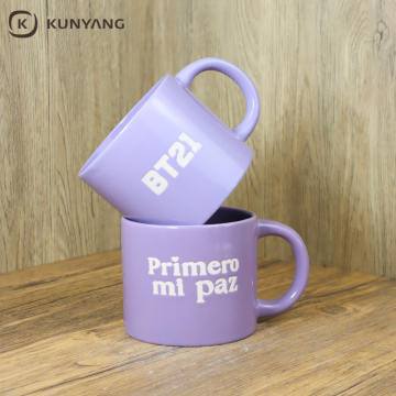 Wholesale Custom Logo Ceramic Mugs with Screen Printing