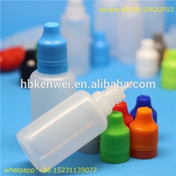 wholesale ldpe 30ml childproof tamper evident plastic squeeze e-liquid bottle