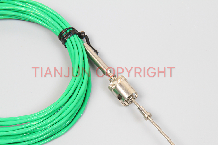 PT100 Thermocouple Probe K type with insulated high temperature lead wire