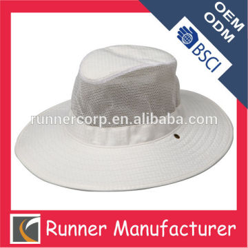 Wide brim fisher hat